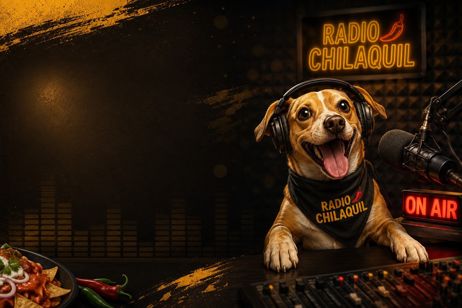 Radio Chilaquil en cabina